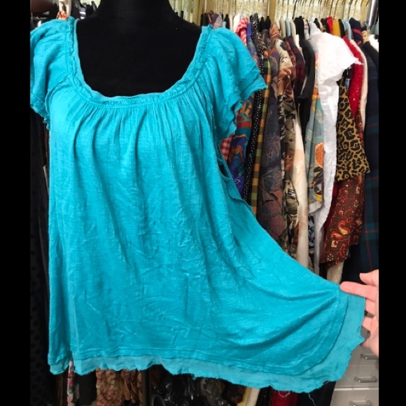 FREE PEOPLE flowy top - Picture 3 of 5